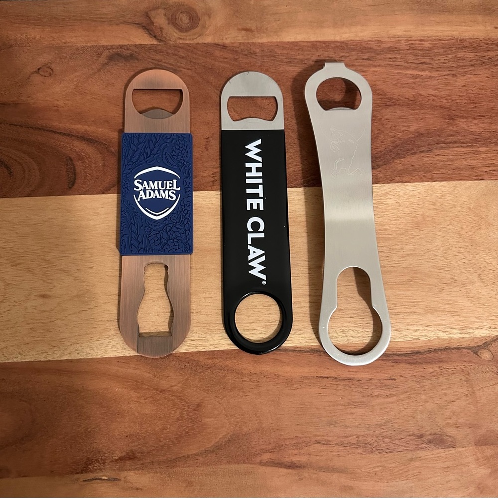 Collectible Bottle Openers Red Bull White Claw Samuel Adams NWOT